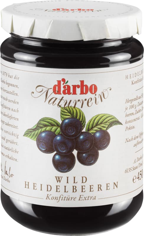 Darbo Wildheidelbeer Konfitüre