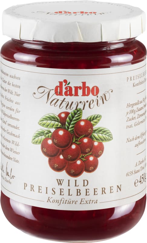 Darbo Wild Cranberry Jam