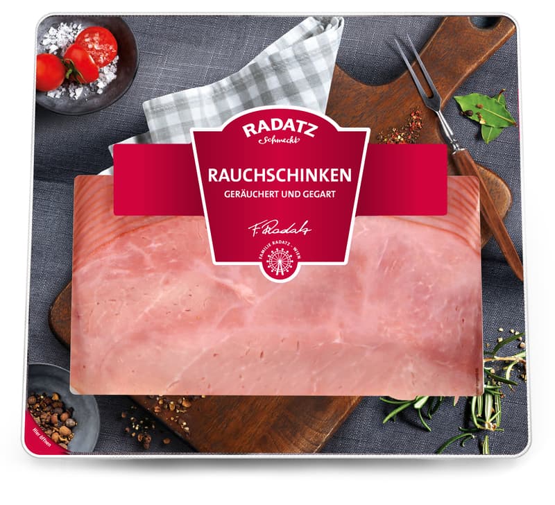 Radatz Rauchschinken geschnitten