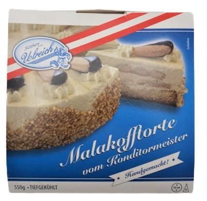 Süßes von Ulreich Malakofftorte 16cm (tiefgekühlt)