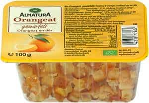 Alnatura BIO candied orange peel