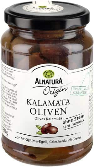 Alnatura BIO Kalamata Oliven ohne Stein