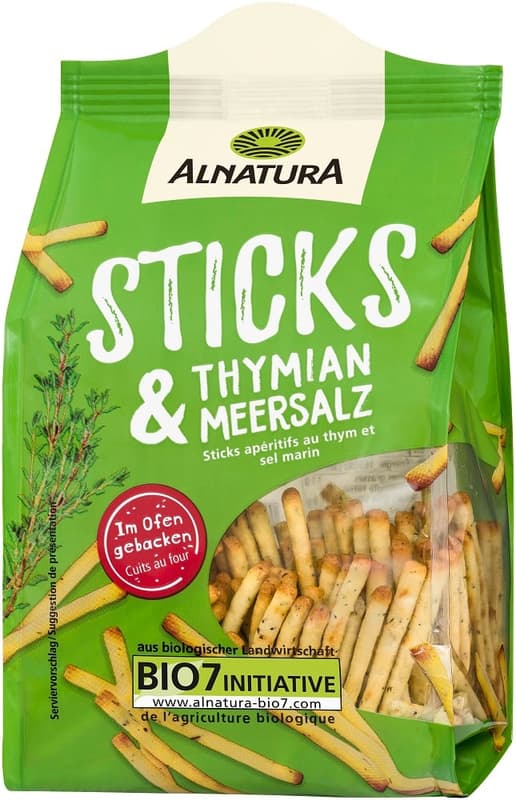 Alnatura BIO Sticks Thymian & Meersalz