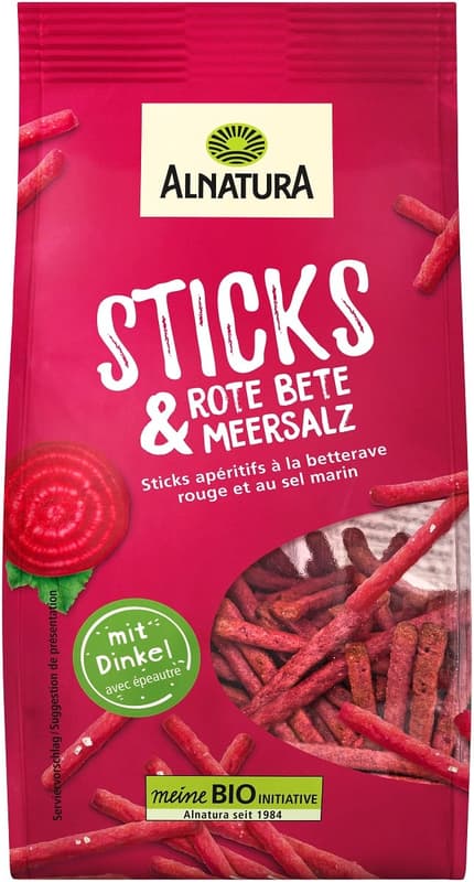 Alnatura BIO Sticks Rote Bete & Meersalz