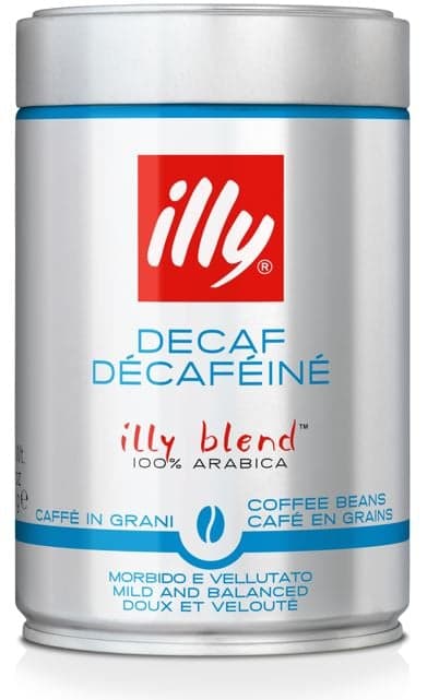 illy whole beans decaffeinated