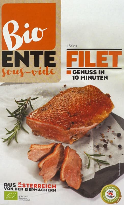 Sous-Vide Bio-duck breast