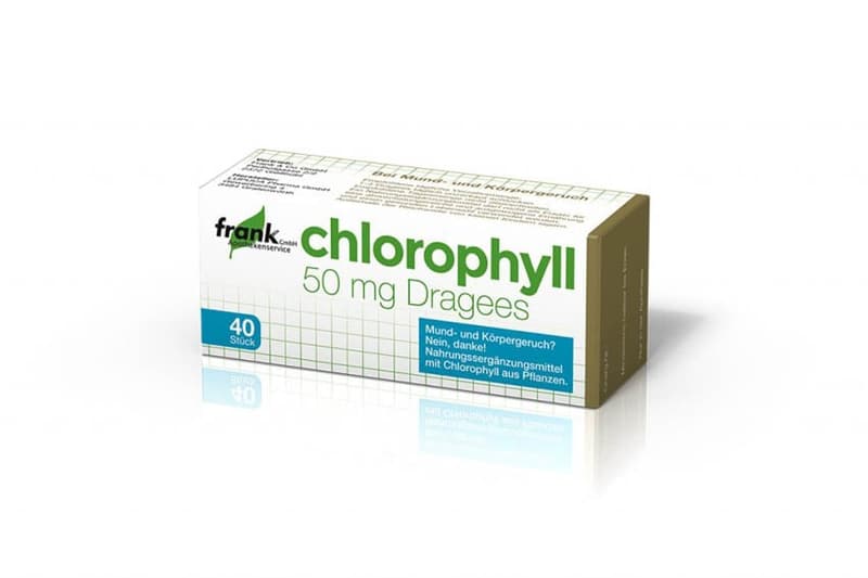 Chlorophyll dragées