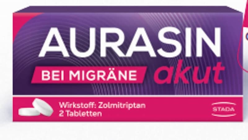 Aurasin acute tablets 2.5 mg 2 tablets