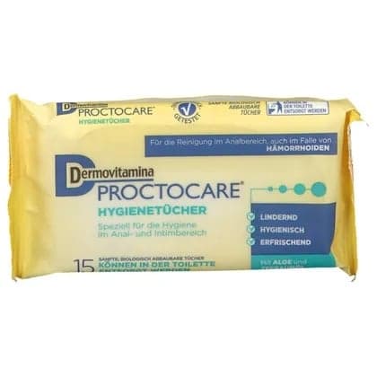Dermovitamina Protocare® hygienic wipes