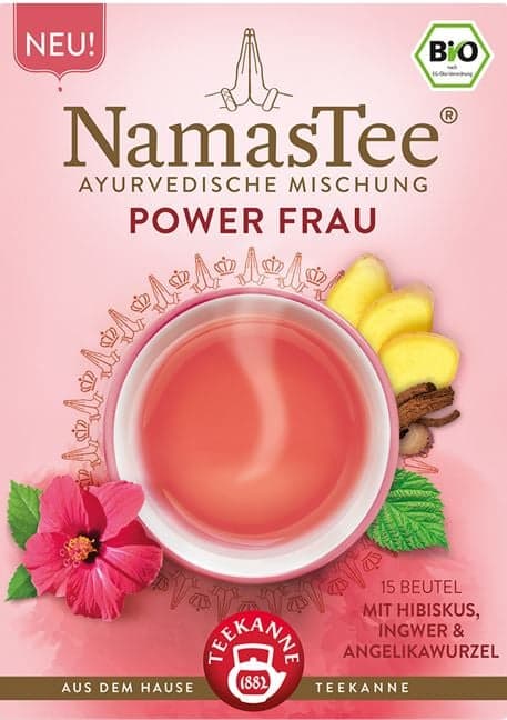 Teekanne BIO NamasTee Power Frau Teebeutel