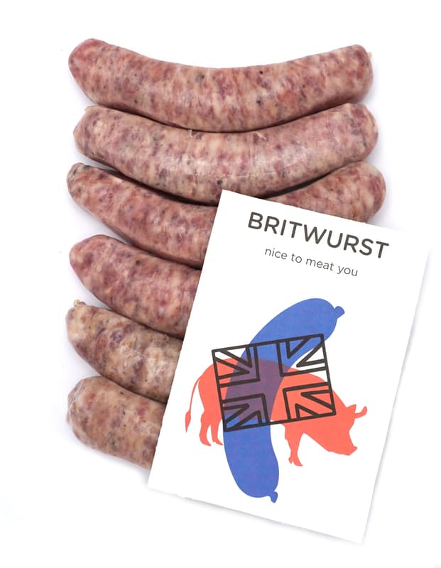 Britwurst Traditional Breakfast Sausages raw (frozen)