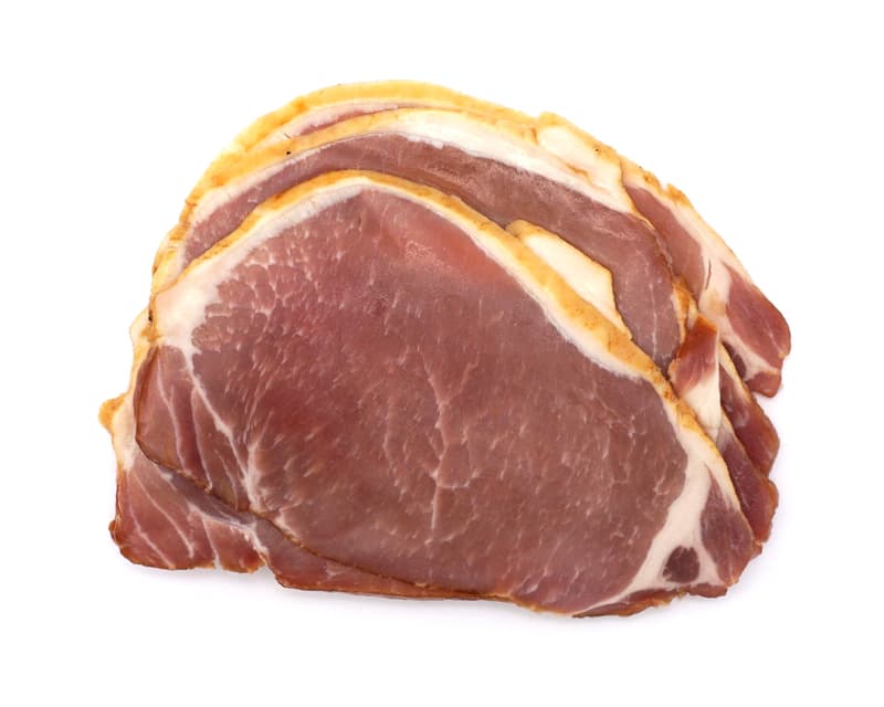 Britwurst Smoked Breakfast Back Bacon raw (frozen)