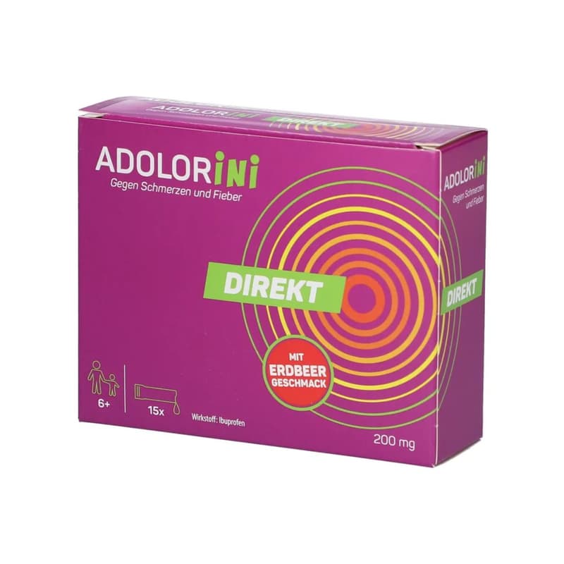 Adolorini Direkt Suspension 200mg 15 Stück