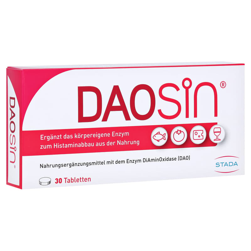Daosin Tabletten Enzym DiaminOxydase 30 Stkück