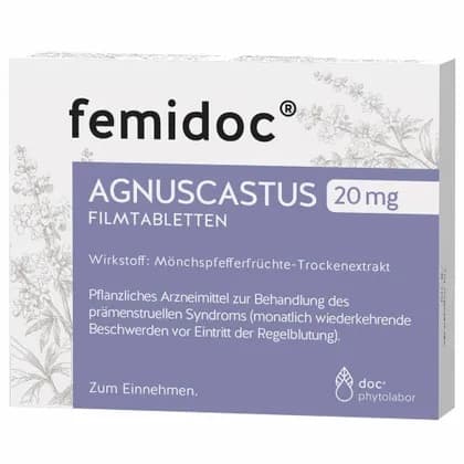 Femidoc Agnucast Tablets 20mg 90 Capsules