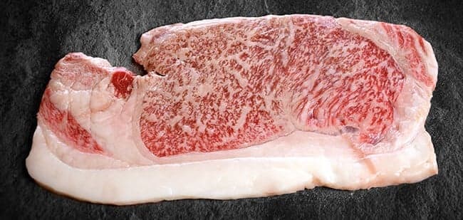 Original Kobe Beef Beiried dünn geschnitten (tiefgekühlt)