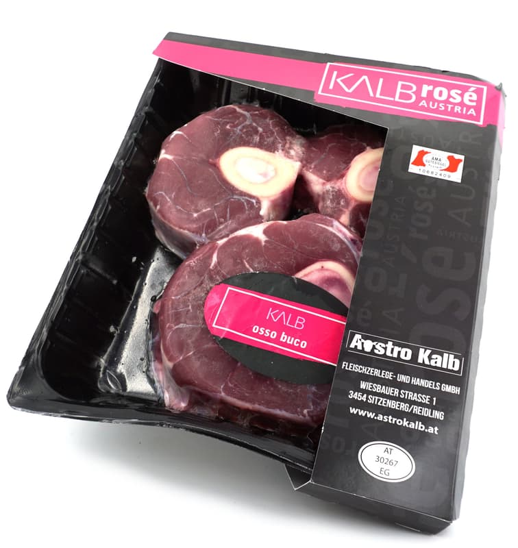 AMA Kalb Rosé Austria Osso Buco geschnitten (tiefgekühlt)
