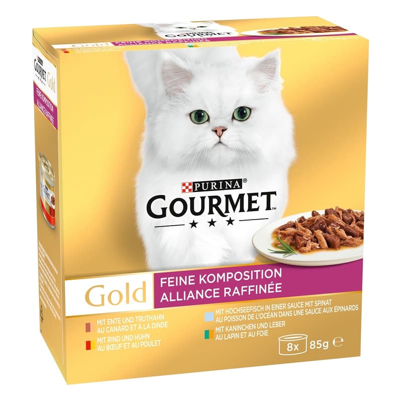 GOURMET Gold Fine Composition (8x85g)