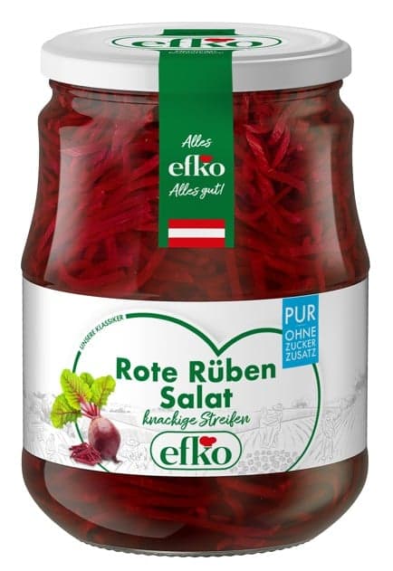 Efko Rote Rüben Salat Streifen PUR