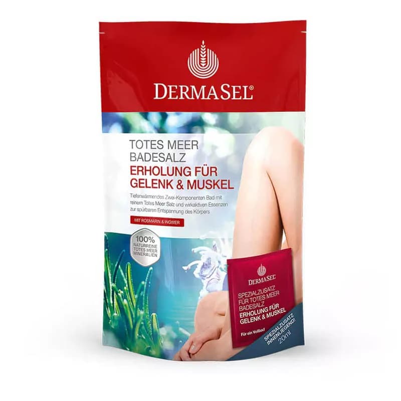 Dermasel Bath Salts Muscle+Joint 400 g