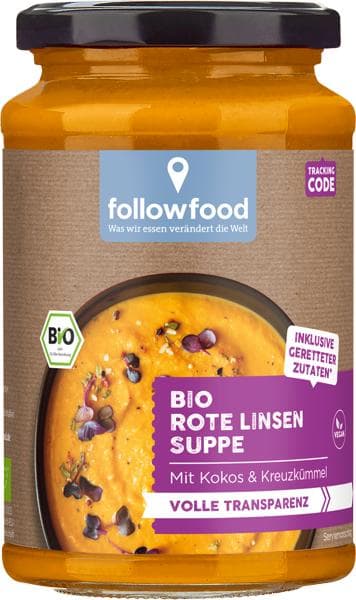 Followfood BIO Rote Linsen Suppe