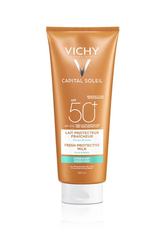 VICHY Capital Soleil Feuchtigkeitsspendende Sonnen-Milch LSF 50+ ECO