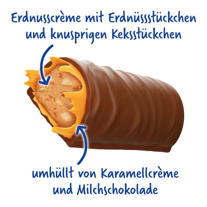 Cadbury Wunderbar Peanut 5er