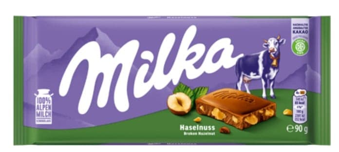Milka Haselnuss