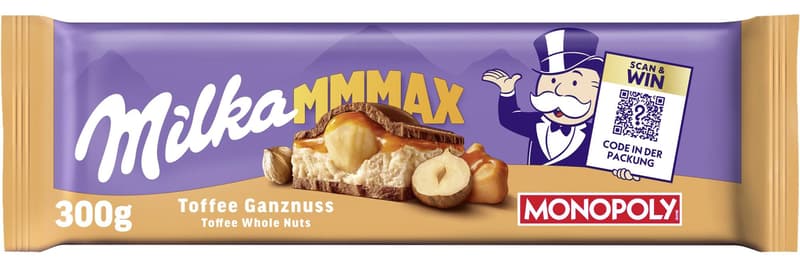 Milka Toffee Whole Nut