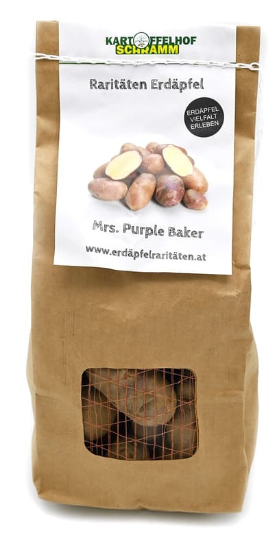 BIO Erdäpfel "Mrs. Purple Baker"