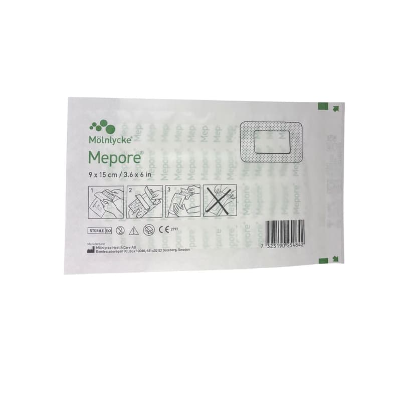 Mepore Verband steril 9X15CM