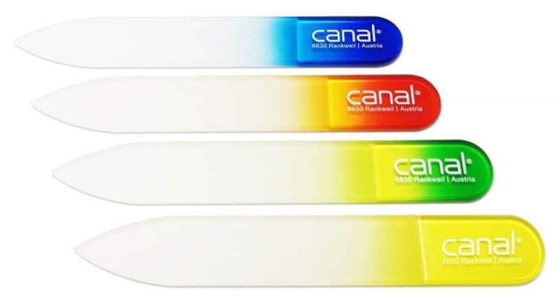 Canal hard glass file coloured 8 cm 4022-04