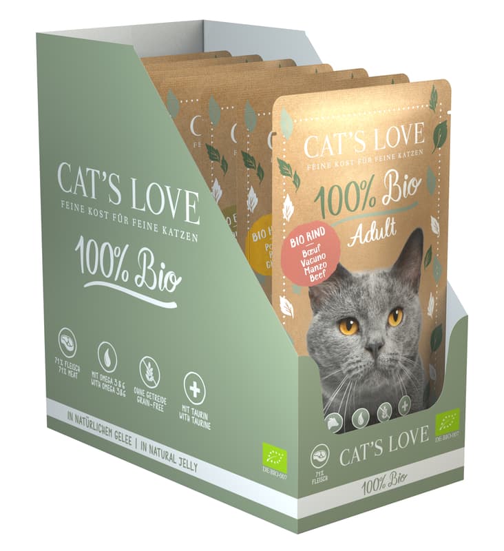 CAT'S LOVE ADULT BIO Multipack (6x100g)