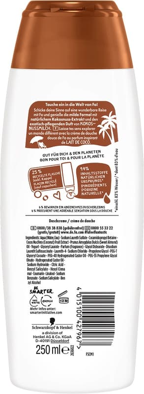 Fa Pflegende Duschcreme Coconut Milk