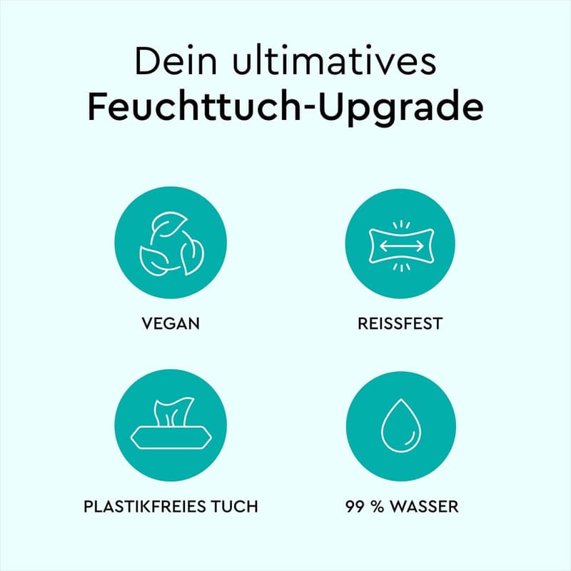 LILLYDOO Feuchttücher mit 99% Wasser