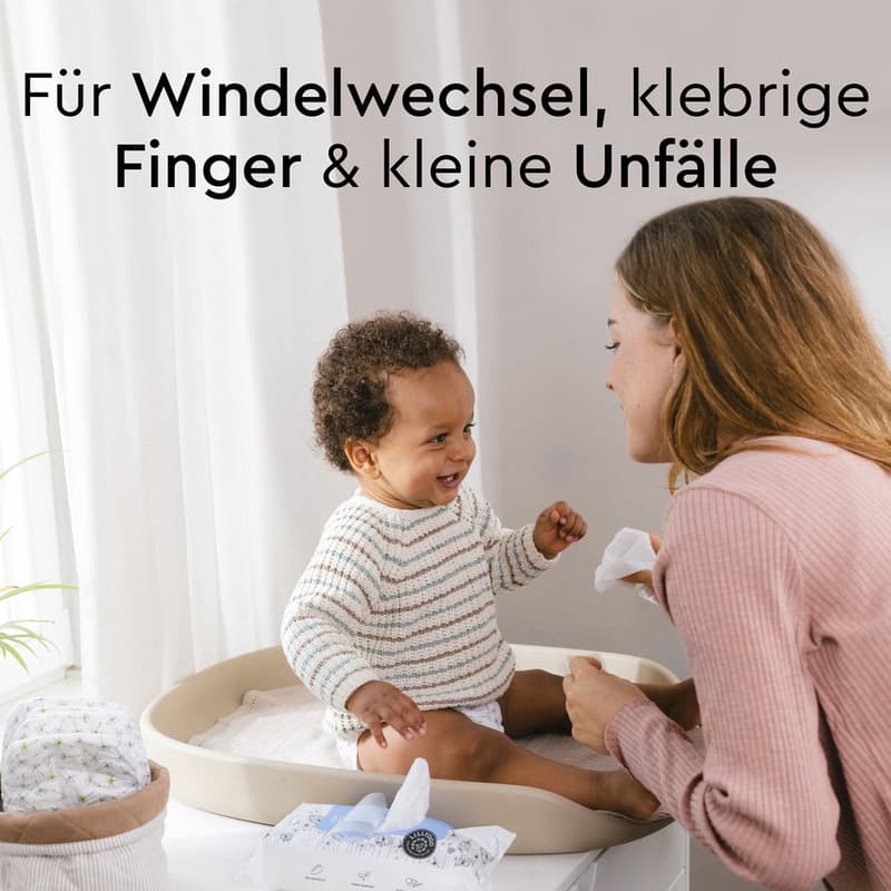 LILLYDOO Feuchttücher mit 99% Wasser
