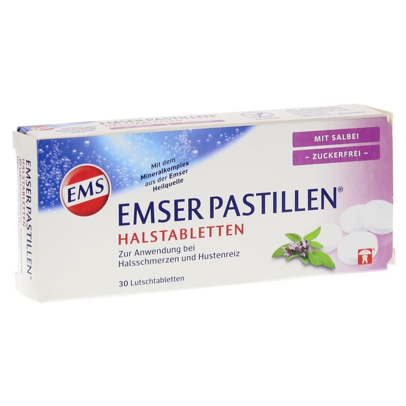 Emser Pastilles sugar free with sage