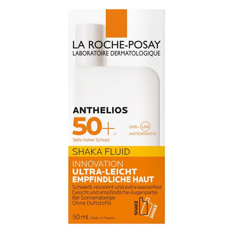 La Roche Posay Anthelios Invisible Fluid UVMune 400 LSF 50+: Sonnencreme für das Gesicht für zu Sonn