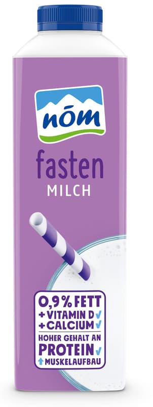 nöm fasten Milch 0,9% länger haltbar