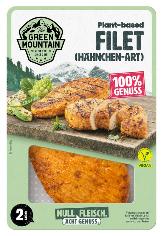 THE GREEN MOUNTAIN Plant-based Chicken Fillet