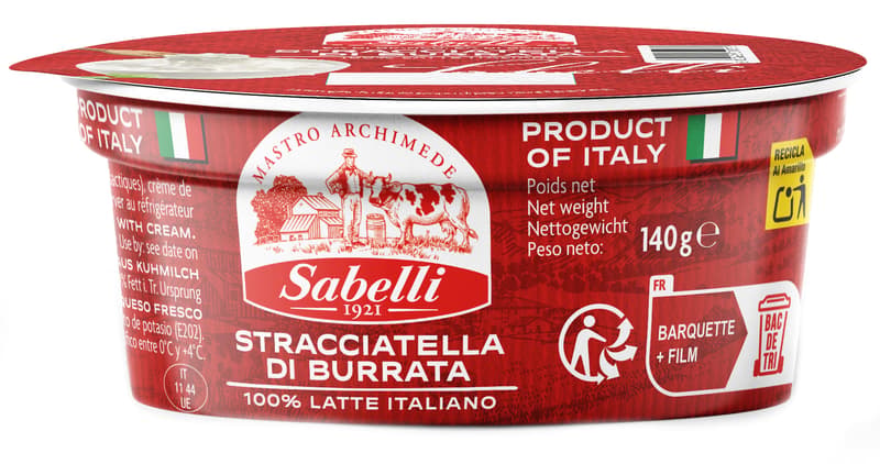 Sabelli Stracciatella (Mozzarella Frischkäse)