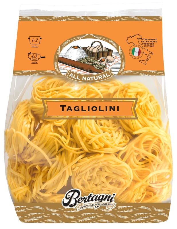 Bertagni fresh Tagliolini Nests (chilled)