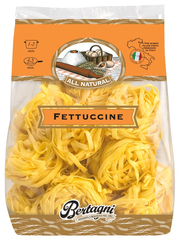 Bertagni fresh fettuccine nests (chilled)