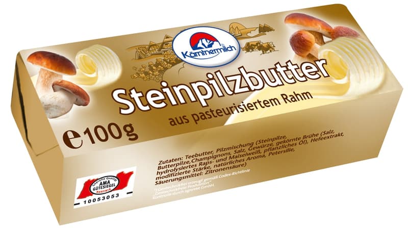 Kärntnermilch Steinpilzbutter