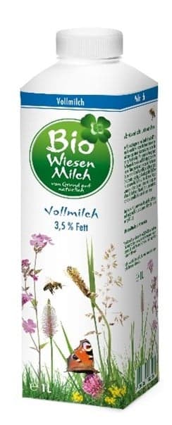 Kärntnermilch BIO Wiesenmilch Vollmilch 3,5% ESL
