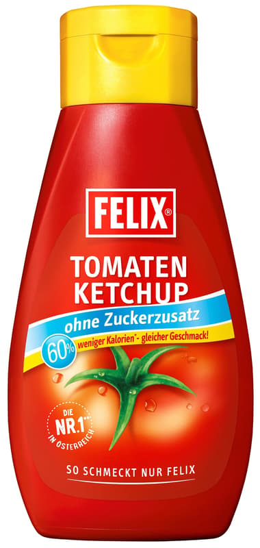 Felix Ketchup ohne Zuckerzusatz