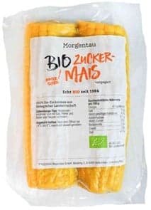 BIO Sweet corn pre-cooked