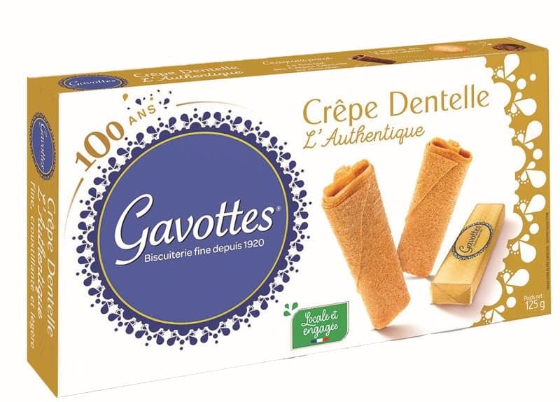 Gavottes Waffelröllchen Natur