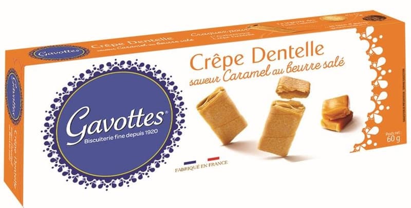 Gavottes Waffelröllchen Karamell Salzbutter
