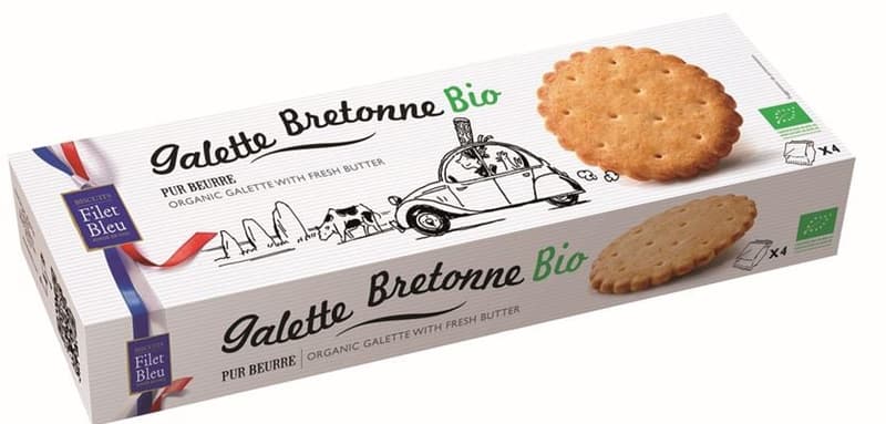 Filet Bleu BIO Bretonischer Butterkeks